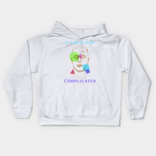 LGBTQ It's Okay to Be Complicated Kids Hoodie